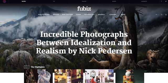 [FUBIZ]摄影、设计、流行文化、技术、插画、ART